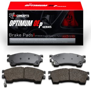 Mazda Protege Brake Pads - Front - R1 Concepts - Optimum OE - `98-`03